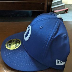 L.A. DODGERS Cap Hat Fitted Size 8 New Era